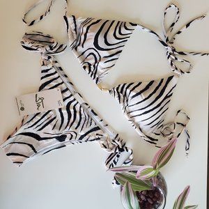 Brazilian Bikini Zebra Stamp